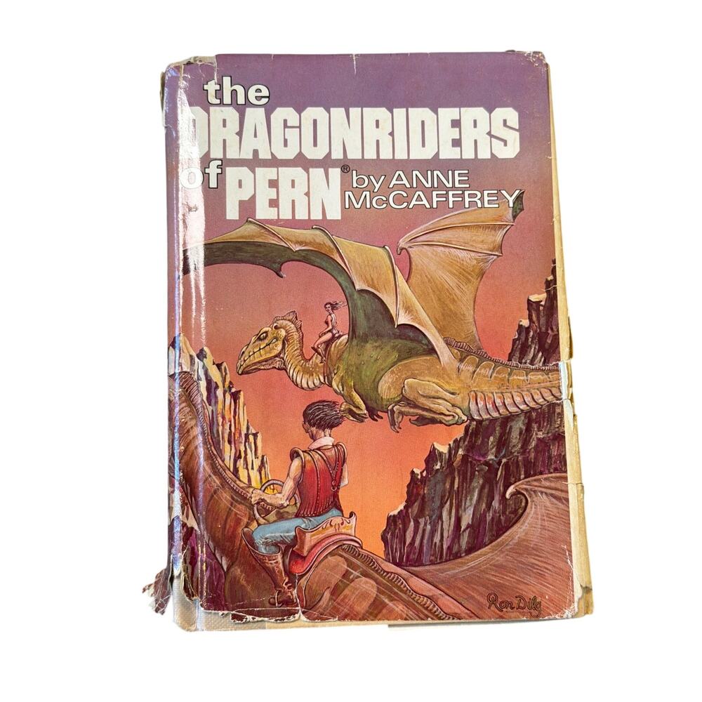 The Dragonriders of Pern HC book compiled dragonflight dragonquest white dragon